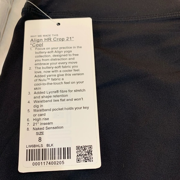 Lululemon Align Crop 21” Cool - Picture 3 of 4
